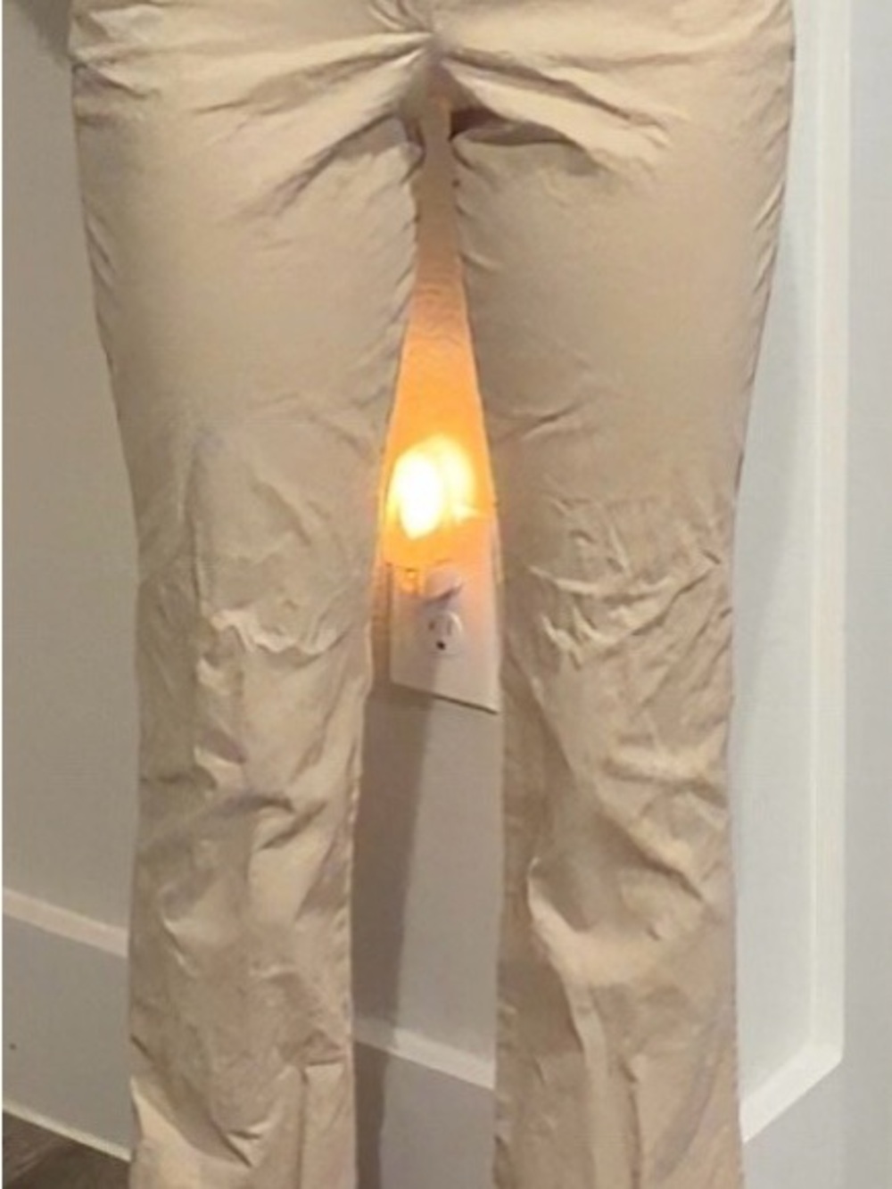 Old Navy Women's Light khaki Boot Cut Pants